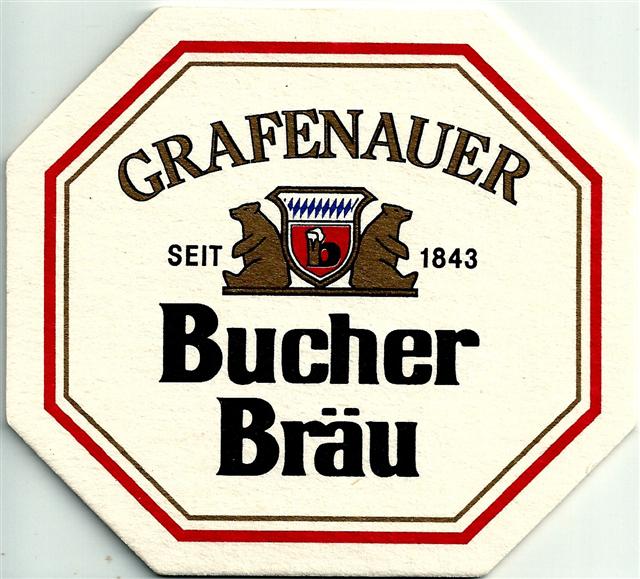grafenau frg-by bucher 8eck 1a (180-bucher bier-rotgoldener rahmen)